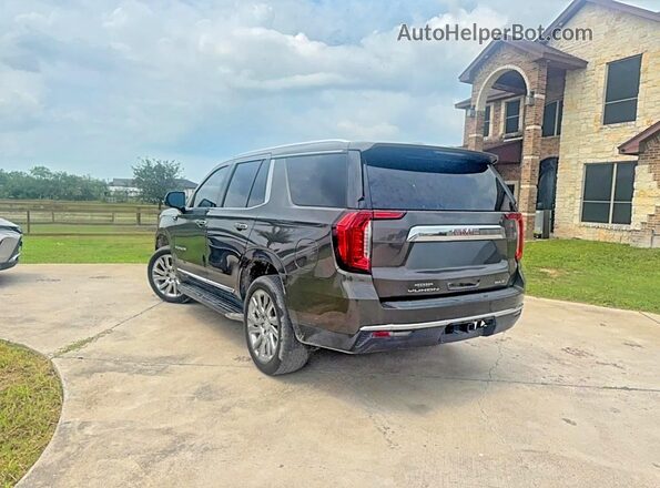 1GKS1BKD6MR441493 2021 GMC YUKON Brown Передня права чверть