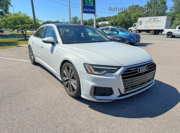 WAUL2AF23KN042249 2019 AUDI A6 White Rear left