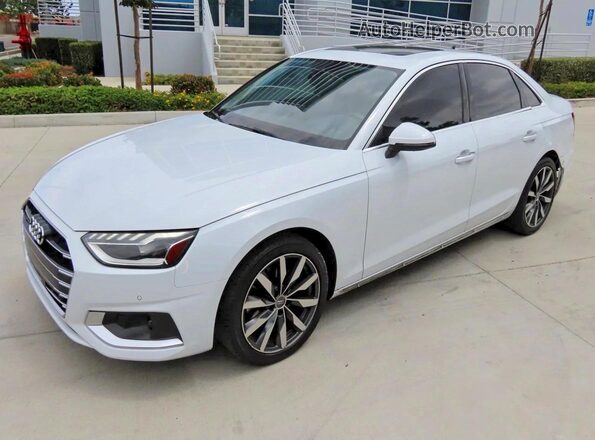 WAUBBAF4XMA016898 2021 AUDI A4 White Rear right