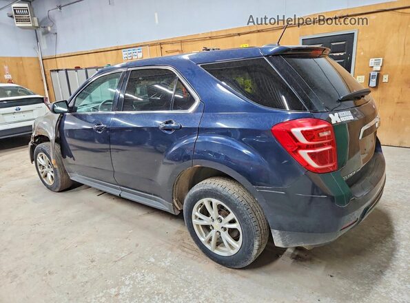 2GNFLEEK0H6323029 2017 CHEVROLET EQUINOX Blue 