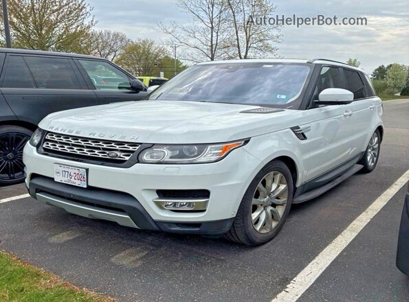 SALWR2FV9HA694300 2017 LAND ROVER RANGE Белый Задняя правая четверть