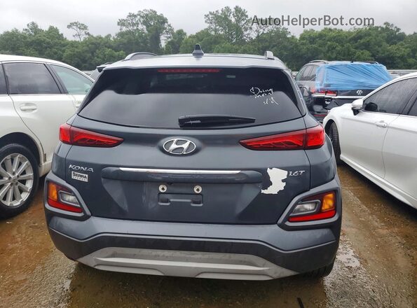 KM8K33A54KU201788 2019 HYUNDAI KONA Gray Front interior view