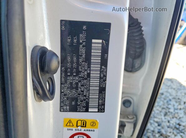 JTJYARBZ1G2038316 2016 LEXUS NX White 