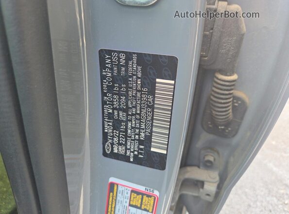 KMHLM4AG8NU339816 2022 HYUNDAI ELANTRA Gray Vista interior trasera
