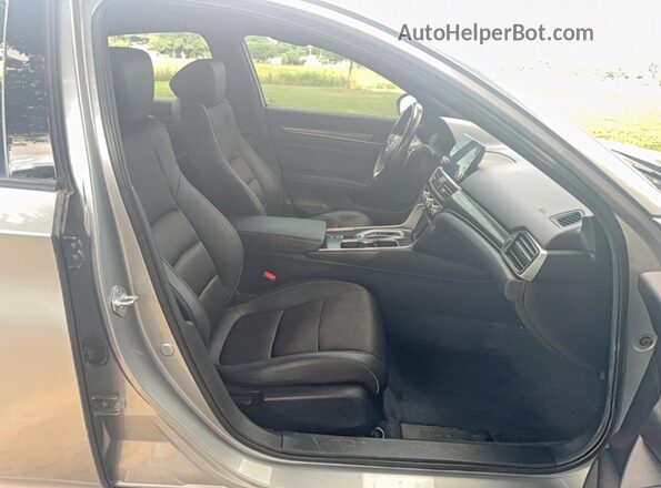 1HGCV2F36NA009123 2022 HONDA ACCORD Gray Вид ззаду