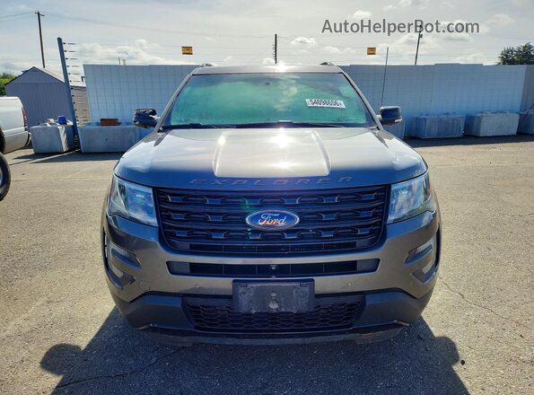 1FM5K8GT8GGA26406 2016 FORD EXPLORER Серый 