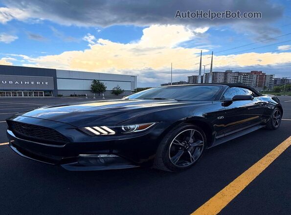 1FATP8FF3H5321196 2017 FORD MUSTANG Черный Задняя правая четверть