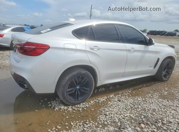 5UXKU6C53G0S82442 2016 BMW X6 White წინა მარჯვენა