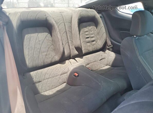 1FA6P8TH1M5125948 2021 FORD MUSTANG Gray Вид задньої частини салону