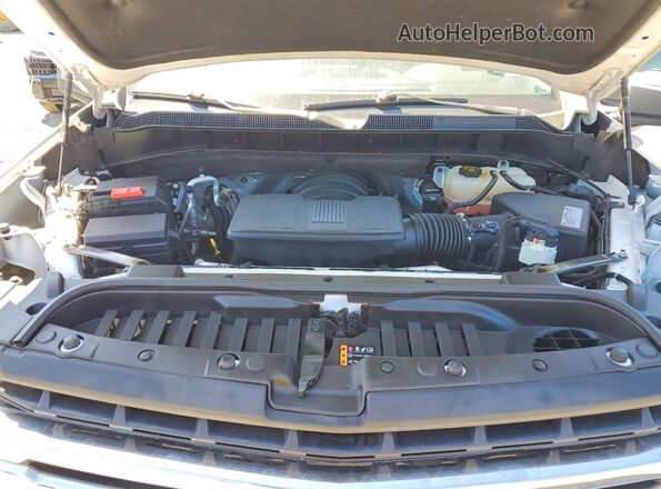 1GCRWCED2MZ413851 2021 CHEVROLET SILVERADO White ძრავის განყოფილების ხედი