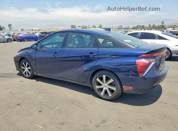 JTDBVRBD3HA001955 2017 TOYOTA MIRAI Blue Rear right