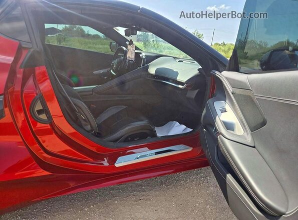 1G1YA3D45R5119217 2024 CHEVROLET CORVETTE Red უკანა ხედი