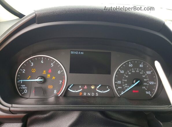 MAJ3S2GE6KC272547 2019 FORD ECO Gray უკანა სავარძლების ხედი