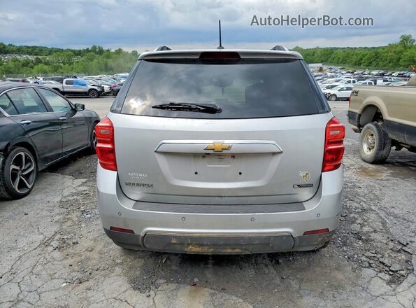2GNALDEK1H1548268 2017 CHEVROLET EQUINOX Silver Widok wnętrza z przodu