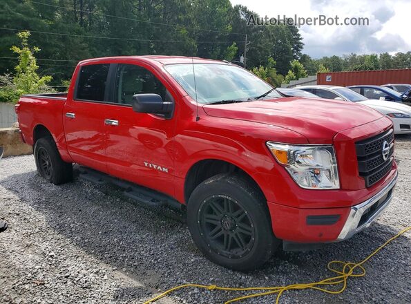 1N6AA1EF5MN512346 2021 NISSAN TITAN Red 