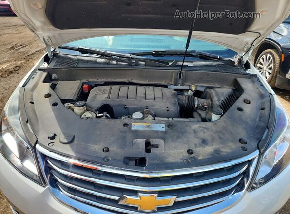 1GNKRHKD6GJ200504 2016 CHEVROLET TRAVERSE Белый Вид подкапотного пространства