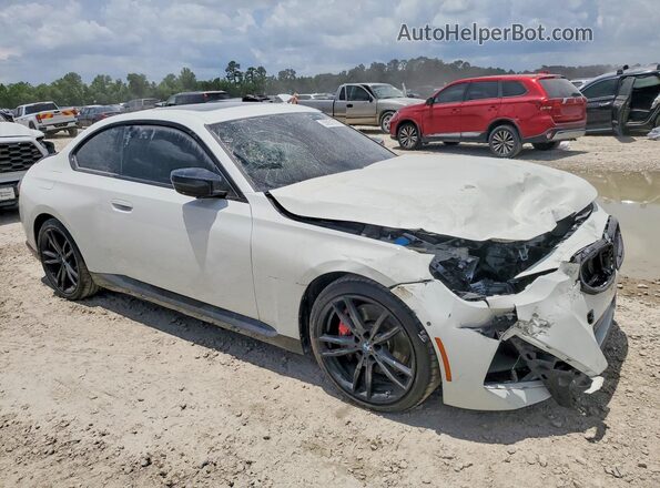 3MW53CM02P8D62966 2023 BMW M2 White Դիմացի տեսք