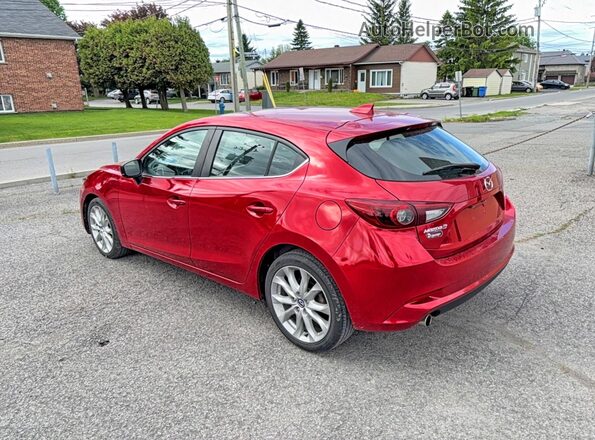 3MZBN1M34JM200329 2018 MAZDA 3 Red 