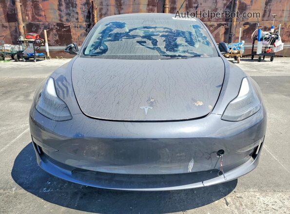 5YJ3E1EA0PF625161 2023 TESLA MODEL Gray 