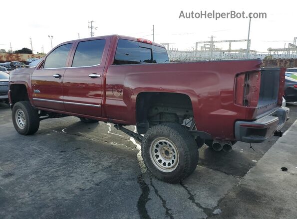 3GCUKTEJ0HG422856 2017 CHEVROLET SILVERADO Maroon 