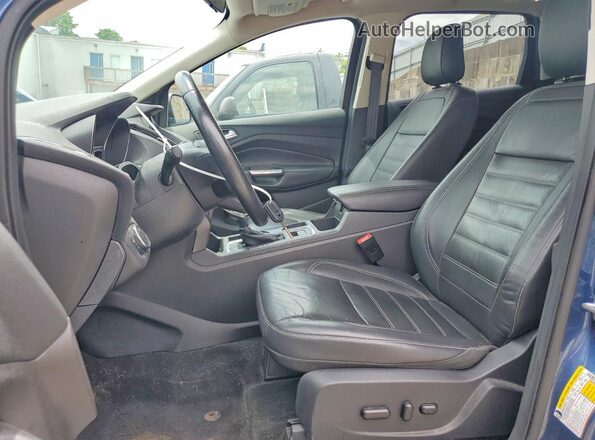 1FMCU9HD3JUA89873 2018 FORD ESCAPE Синий Вид панели приборов