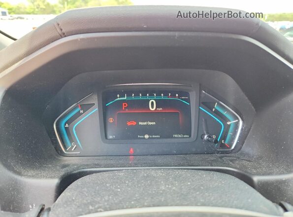 5FNRL6H88JB070408 2018 HONDA ODYSSEY Gray უკანა სავარძლების ხედი