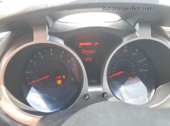 JN8AF5MR7GT609866 2016 NISSAN JUKE Silver Հետևի նստատեղերի տեսք