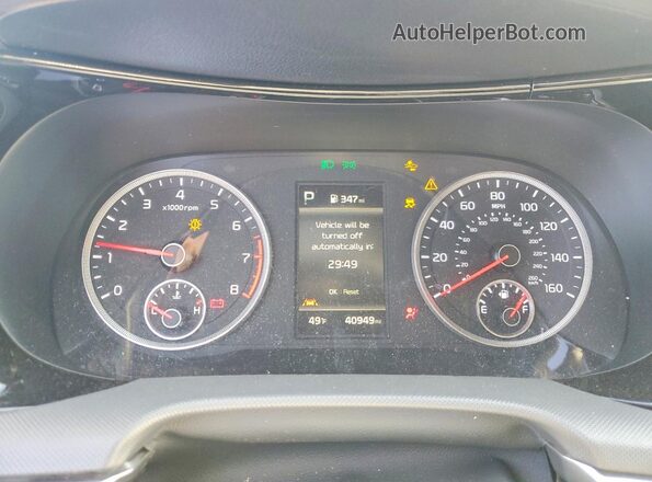 5XXG14J29PG221494 2023 KIA K5 Silver Widok tylnych siedzeń