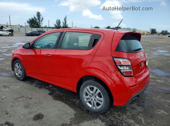 1G1JG6SB6L4122062 2020 CHEVROLET SONIC Red Tył prawy