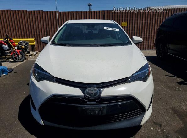 5YFBURHE0HP606269 2017 TOYOTA COROLLA White უკანა ხედი