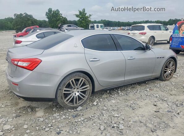 ZAM57XSL1H1198896 2017 MASERATI GHIBLI Gray Передня права чверть