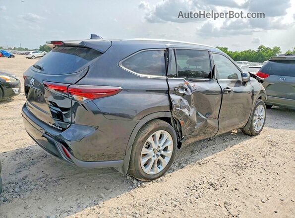 5TDKDRBH5TS597412 2026 TOYOTA HIGHLANDER Black Передня права чверть