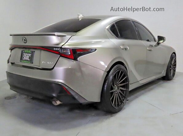 JTHAA1D20M5113277 2021 LEXUS IS Silver 
