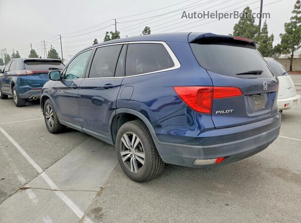 5FNYF5H39GB014133 2016 HONDA PILOT Синий Задняя правая четверть