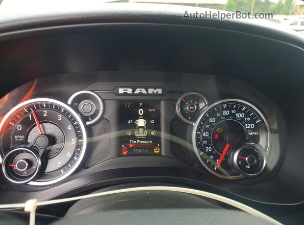 1C6RRFBG1KN911445 2019 RAM 1500 Charcoal 