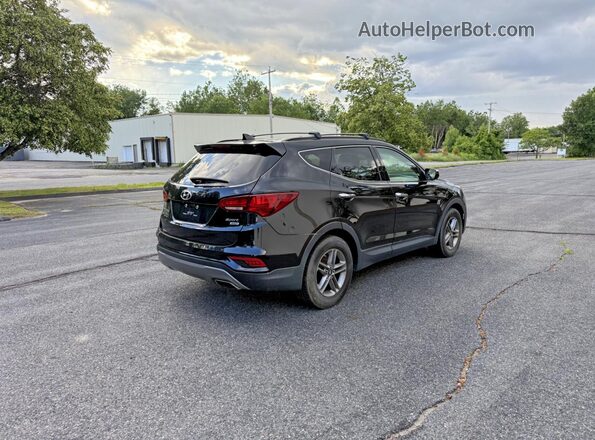 5XYZUDLB4HG408541 2017 HYUNDAI SANTA FE Black 