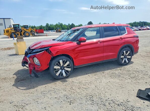 JA4J3VA8XSZ033223 2025 MITSUBISHI OUTLANDER Red Rear left