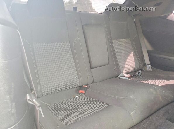 2C3CDZBT0GH232461 2016 DODGE CHALLENGER Black უკანა სალონის ხედი