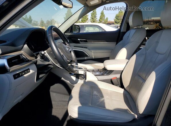 5XYP34HC1MG165535 2021 KIA TELLURIDE Black Dashboard view