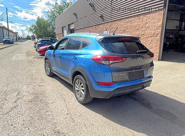 KM8J3CA42GU083136 2016 HYUNDAI TUCSON Blue Delantero derecho