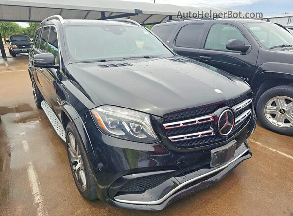 4JGDF7FE7HA752534 2017 MERCEDES-BENZ GLS Black Trasero izquierdo