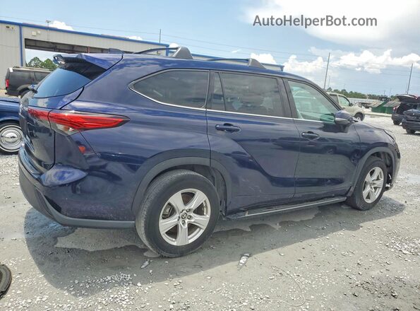 5TDCZRAH1LS005172 2020 TOYOTA HIGHLANDER Blue 
