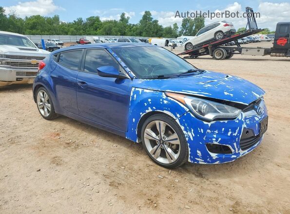 KMHTC6AD5GU248980 2016 HYUNDAI VELOSTER Blue 