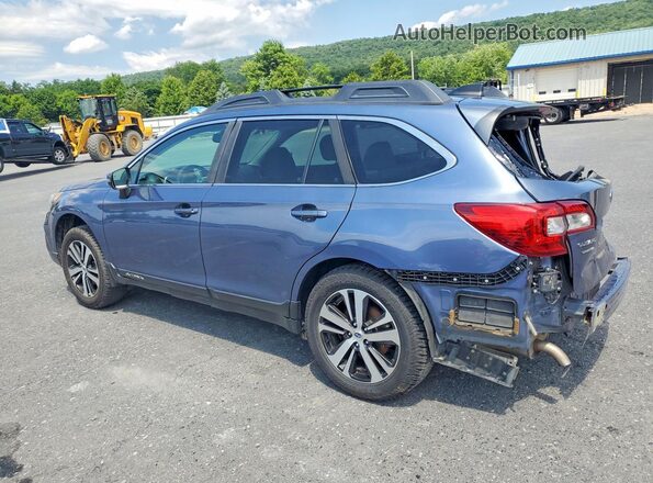 4S4BSAKC3J3333756 2018 SUBARU OUTBACK Blue უკანა მარცხენა