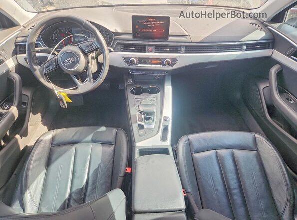 WAUGNAF46HN007577 2017 AUDI OTHER Black Вид щитка приладів