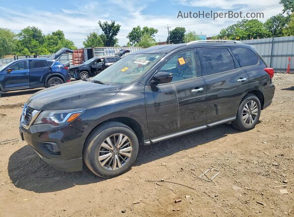 5N1DR2MM6KC642705 2019 NISSAN PATHFINDER Black Rear left