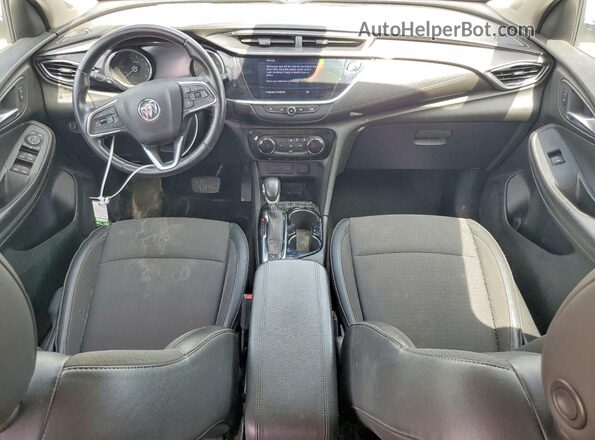 KL4MMBS26LB123837 2020 BUICK ENCORE White ხელსაწყოთა პანელის ხედი