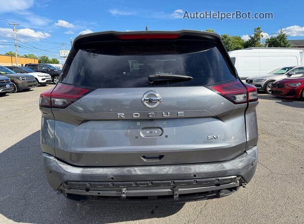 5N1AT3BA7MC733987 2021 NISSAN ROGUE Gray VIN կոդի պիտակի տեսք