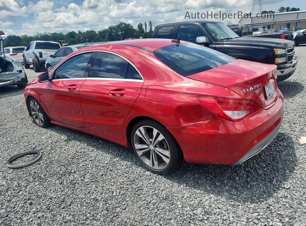 WDDSJ4EB4JN510367 2018 MERCEDES-BENZ CLA-CLASS Красный Задняя правая четверть