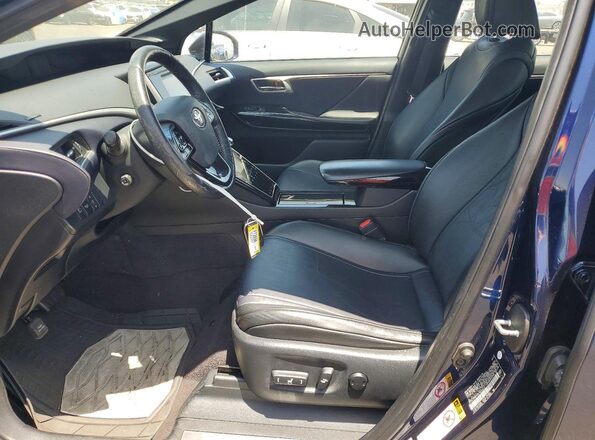JTDBVRBD3HA001955 2017 TOYOTA MIRAI Blue Dashboard view